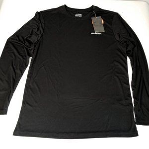 Men's Small Black UPF50+ Outdoor UV Sun Protection